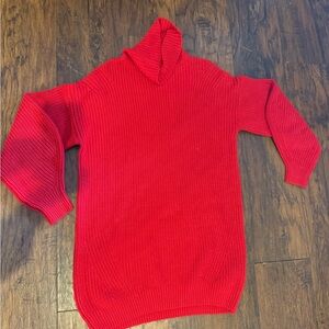 Gianni Bini Red Sweater Dress